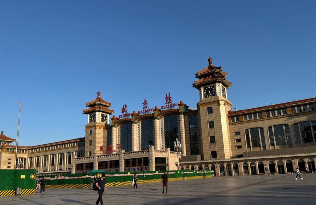 train in China